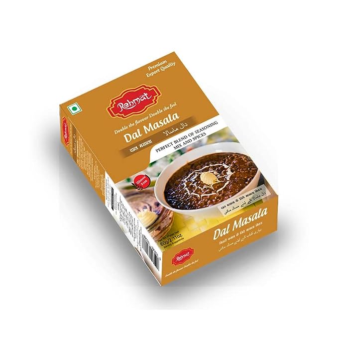 Rehmat Dal Masala Powder, Perfect for Cooking Spices with Rich & Strong Flavour, Ready to Use, No added colours & Preservative, 60 gm