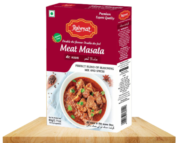 Rehmat Meat Masala Powder, Mix Spice Easy & Ready to Cook Rich in Flavour Masala for Chicken- 50 gm